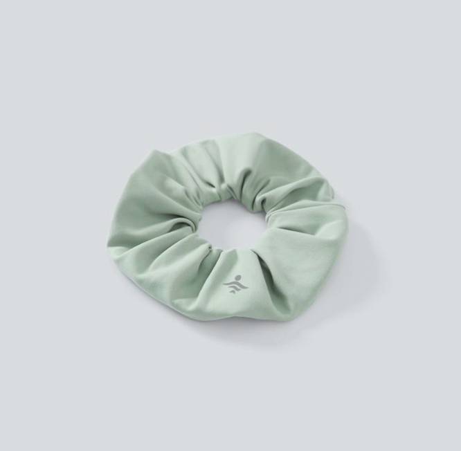 Solid Pleated Scrunchie